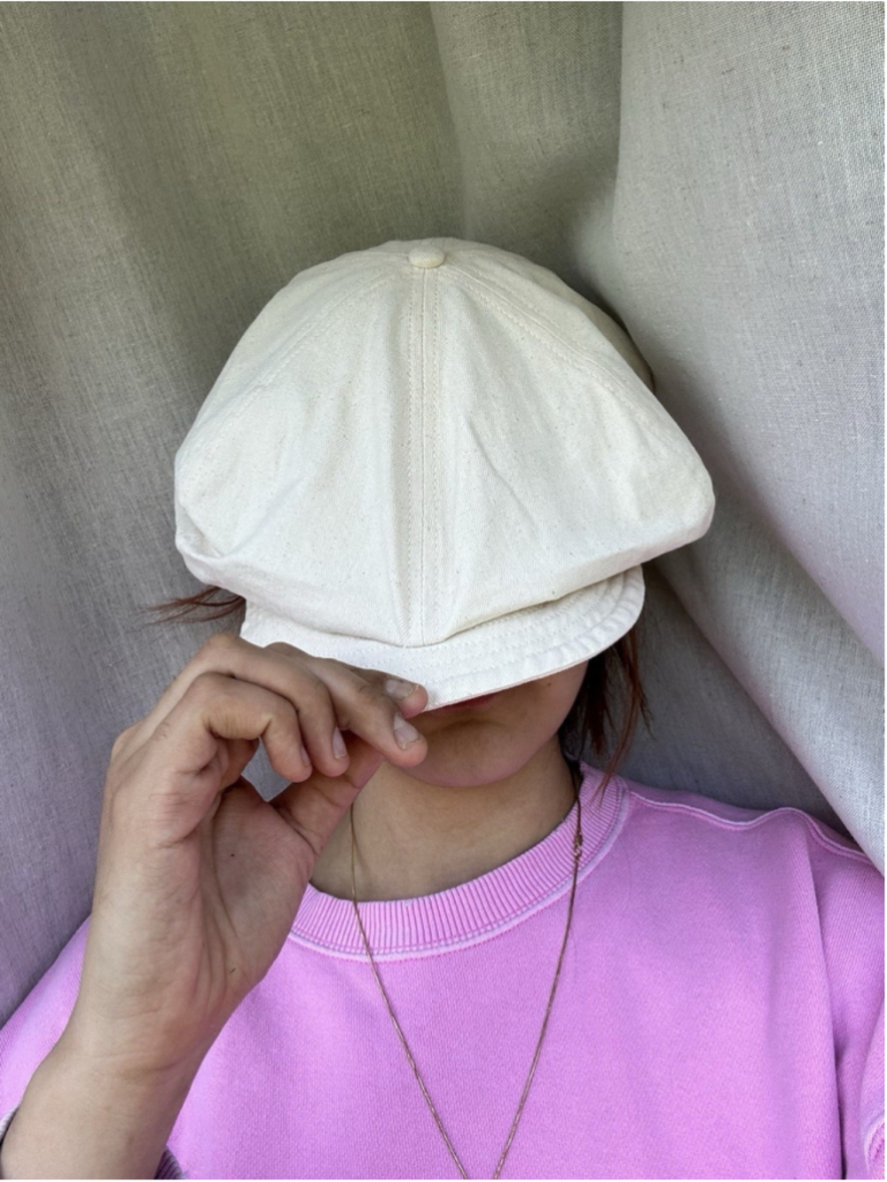 BRAND NEW Rare To Find White Ranger Vintage Newsboy Cap USA SHIP - Picture 2 of 5